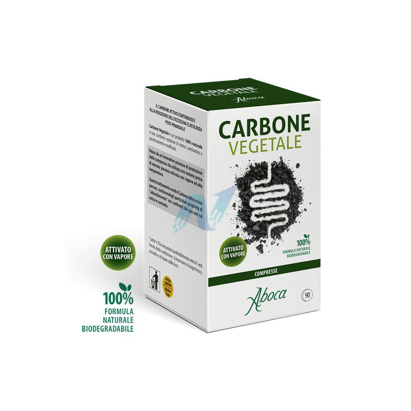 Carbone vegetale attivo in compresse - Farmacia News